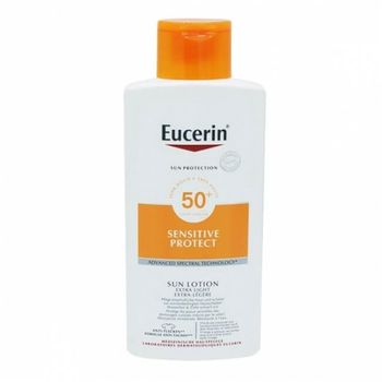 eucerin loción extra light spf50 + 400 ml