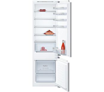 NEFF KI5872F30G Integrated Fridge Freezer, Cream