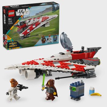 LEGO Star Wars Caza Estelar del Jedi Bob, Maqueta de Nave, Juguete de Construcción para Colección,