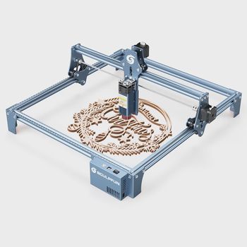 Sculpfun S9 Máquina de grabado láser CNC de metal completo, Grabador láser de 5.5W de alta precisión