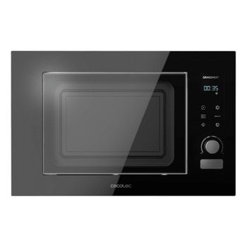 Cecotec GrandHeat 2090 Built-in Microondas Integrable con Grill 21L 1200W Negro