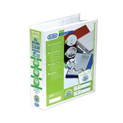 Elba Panorama 50mm 4 D-Ring Presentation Binder A4 White (Pack of 10)