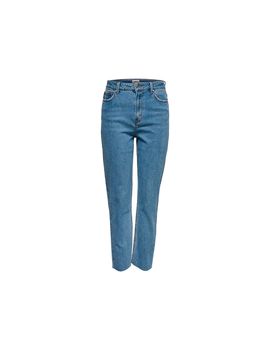 Pantalón only emily stcr an mae06 light azul denim mujer