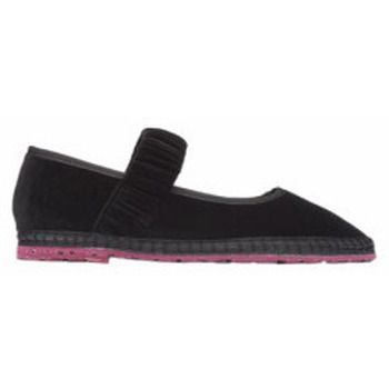 Flabelus Mocasines Mafalda Black para mujer