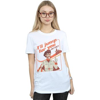 Disney Camiseta manga larga Toy Story 4 I'll Jump For You para mujer