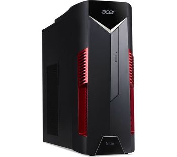 ACER Nitro N50-600 Intelu0026regCore i5 GTX 1660 Ti Gaming PC - 1 TB HDD & 256 GB SSD