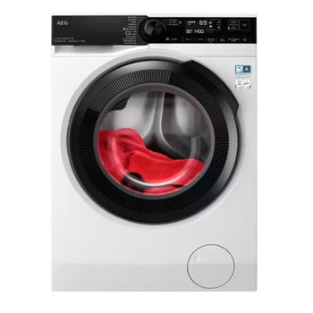 Lavadora Libre Instalación - AEG LFR7394O4Q , 9 kg, 1400 RPM, AutoDose, Conectividad, Blanco