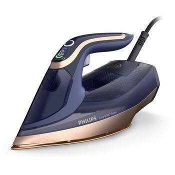 Philips DST8050/20 Plancha a Vapor Suela SteamGlide Elite 3000 W Azul