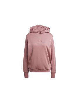 Sudadera adidas all szn french terry loose hoodie mujer rosa