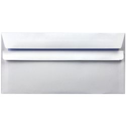 Self Seal White DL Envelope 90gsm (1000 Pack)