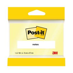 Post-it 76x127mm Canary Yellow Notes (12 Pack) 6830Y