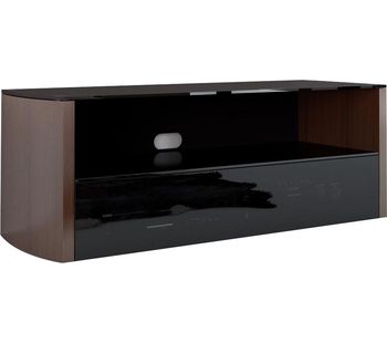 VIVANCO A1200W TV Stand - Walnut, Red