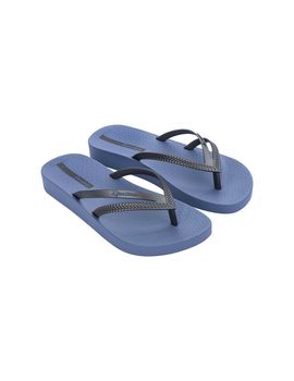 Chanclas de natación ipanema bossa soft v mujer azul