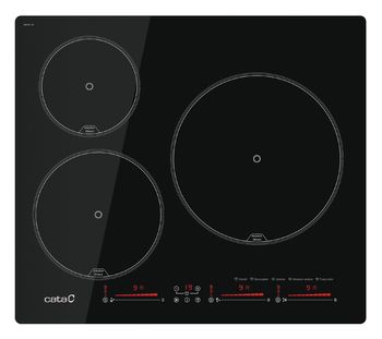 Inducción cata ilm 3285 con 3 zonas de cocción 3700w