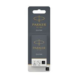 Parker Black Quink Permanent Ink Cartridge 12x5 (60 Pack) S0881570