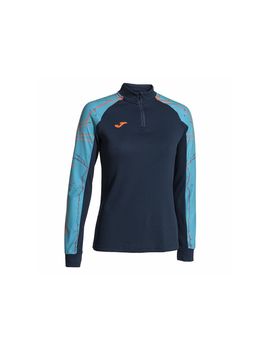 Sudadera joma elite ix mujer turquesa