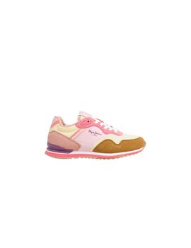 Zapatillas pepe jeans london band g mujer honey rosa