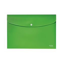 Leitz Recycle Document Wallet Plastic A4 Green (Pack of 10) 46780055