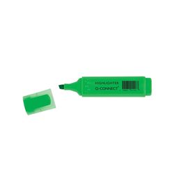 Q-Connect Green Highlighter Pen (10 Pack) KF01113