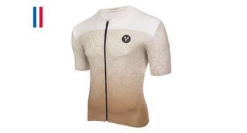 Maillot de manga corta lebram grand ballon sand beige tailored fit