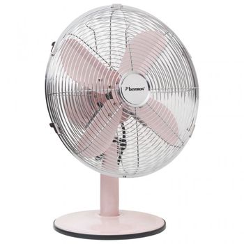 Bestron Ventilador de Sobremesa 35W Rosa