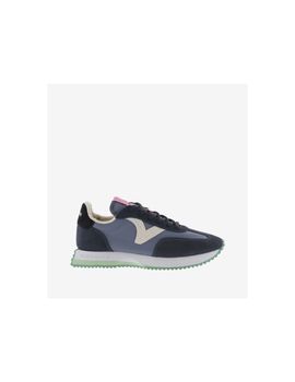 Zapatillas victoria cosmos nylon y serraje mujer jeans