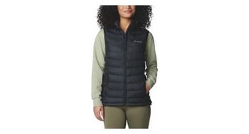 Chaqueta sin mangas columbia powder lite ii mujer negra