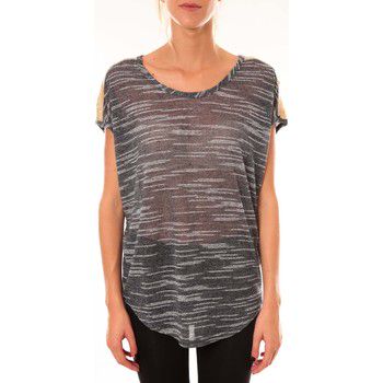 Dress Code Blusa Top à sequins R5523 marine para mujer