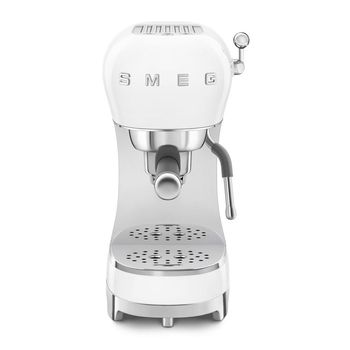 Cafetera Express - Smeg ECF02WHEU, Blanco