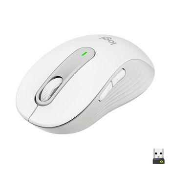 Logitech Signature M650 Ratón Óptico Inalámbrico 2000DPI Blanco