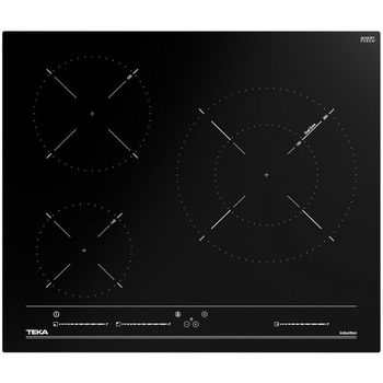 Teka IBC 63015 MSS Placa de Inducción 3 Zonas Cristal Negro