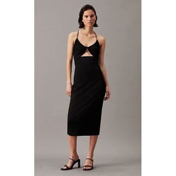 Calvin Klein Jeans Falda VESTIDO TIE DETAIL LONG MUJER para mujer