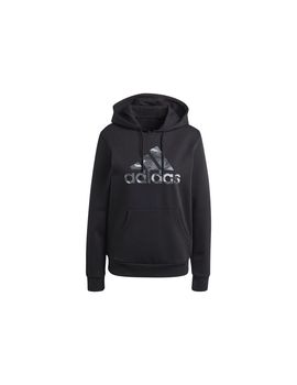 Sudadera adidas camo graphic hoodie mujer negro