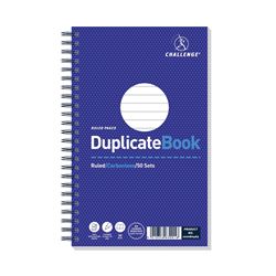 Challenge Carbonless Wirebound Duplicate Book 50 Sets (5 Pack)