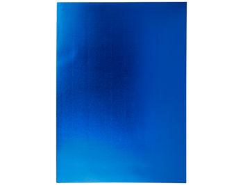 Liderpapel GE85 - Goma eva, espesor de 2 mm, 50 cm x 70 cm, metalizada, azul