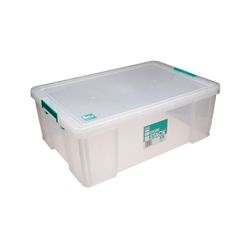 StoreStack 51 Litre Storage Box W660xD440xH230mm Clear