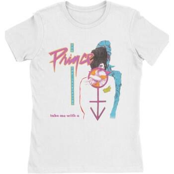 Prince Camiseta manga larga Take Me With U para mujer