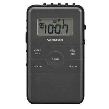 Sangean DT-140 Radio Digital Portátil Negra