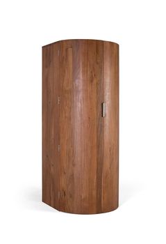 Mueble bar con 2 puertas en madera maciza de acacia