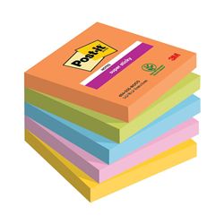 Post-it® Super Sticky Notes Boost 76mm x 76mm Pk5