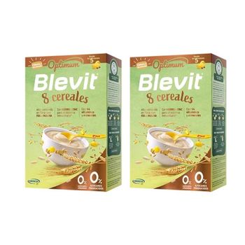 Blevit Optimum 8 Cereales 250 Gramos + 250 Gramos Pack Duplo