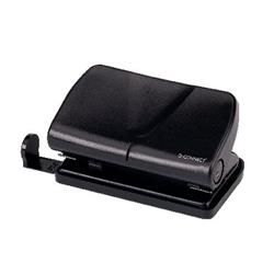 Q-Connect Light Duty 2 Hole Punch Black 875 Ref KF01233