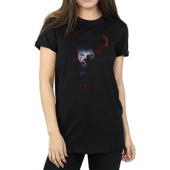 It Camiseta manga larga Pennywise Quiet para mujer