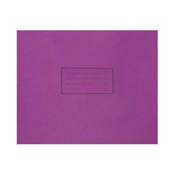 Silvine Handwriting Book 165 x 203mm Purple (25 Pack)