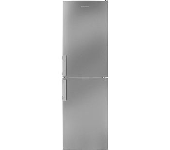 GRUNDIG GKF15810N 50/50 Fridge Freezer - Brushed Steel, Brushed Steel