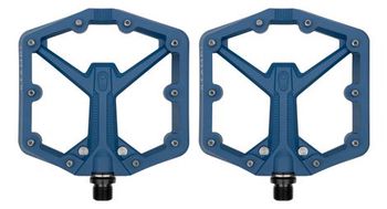 Crankbrothers stamp 1 gen 2   pedales planos grandes azul