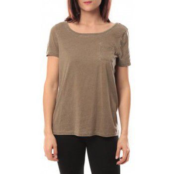 Vero Moda Blusa Moog ss Top 10105862 Taupe para mujer