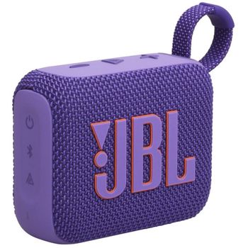 JBL GO 4 Altavoz Inalámbrico Bluetooth Portátil Protección IP67 Conexión USB-C Purpura