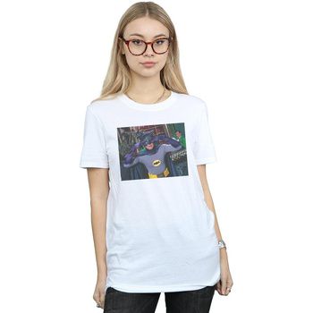 Dc Comics Camiseta manga larga Batman TV Series Batdance para mujer