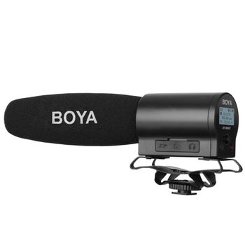 BOYA BY-DMR7 Micrófono para Videocámara Negro